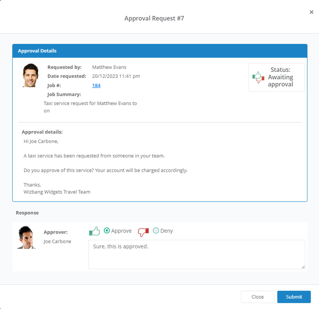 Simple, or multi-stage approvals