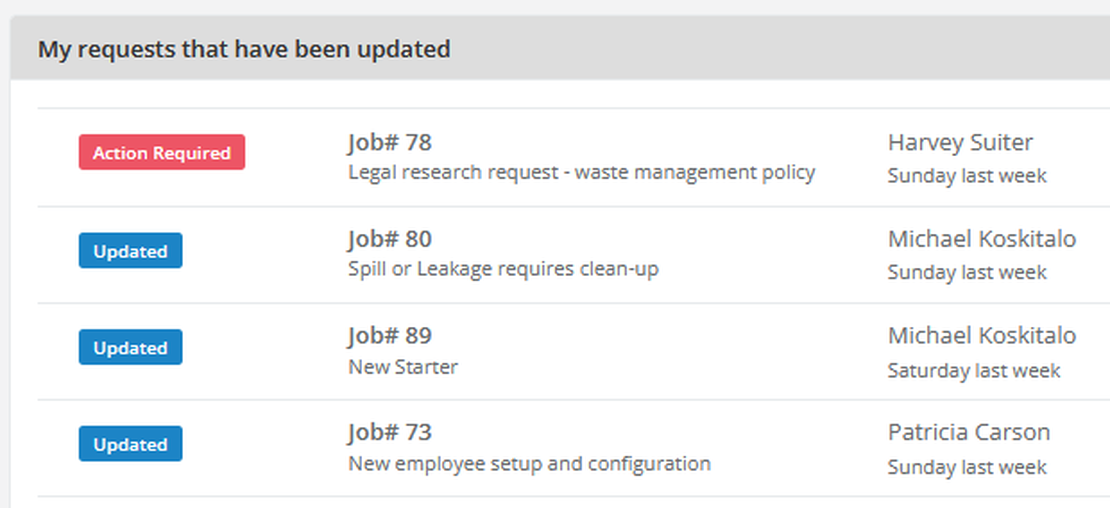 Clients can view progress and updates via the web