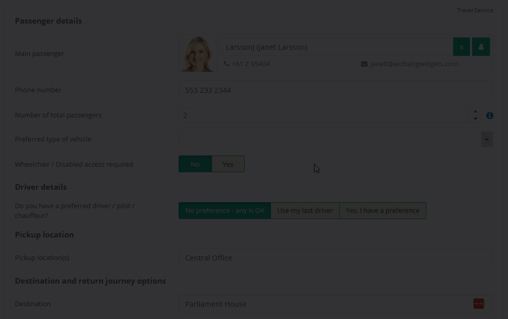 Build customized, responsive forms for specific business operations